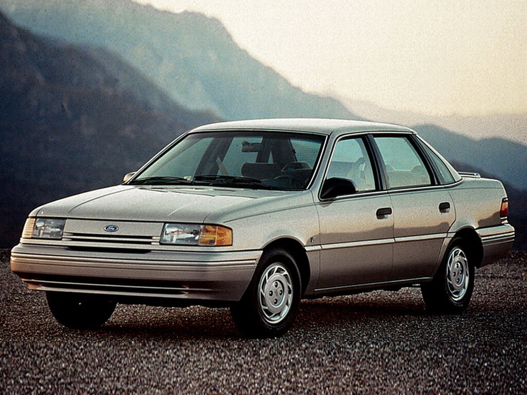 Ford Tempo (36, 37, 38) 2 поколение, рестайлинг, седан (06.1991 - 08.1994)